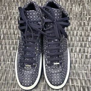 Jimmy Choo Leather Printed Sneakers size 13 worn once Jimmy Choo | Shoes | Jimmy Choo Printed Leather Neoprene  main image 3